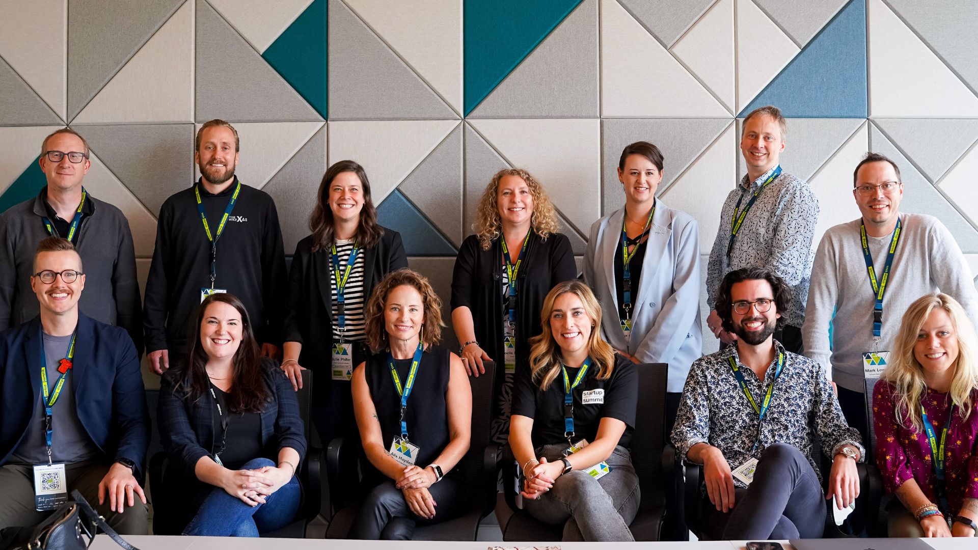 Canadian tech incubator leaders gather for a group photo