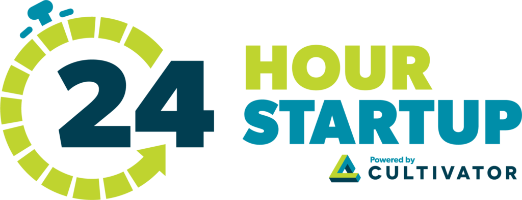 24 Hour Startup powered by Cultivator logo