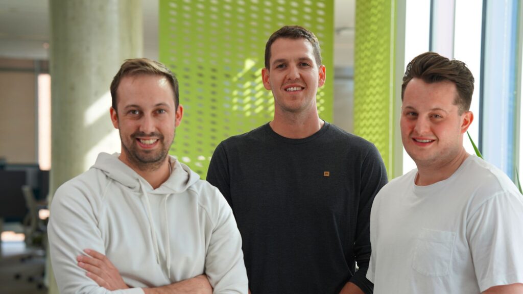 BudSense Team posing for photo in Cultivator space