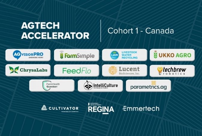 Agtech Accelerator Cohort 1 company logos