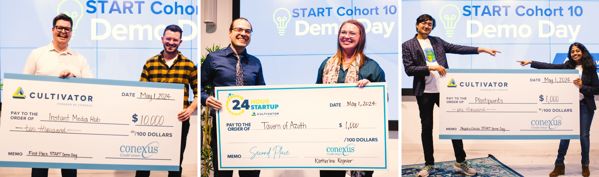 Winners of START Cohort 10