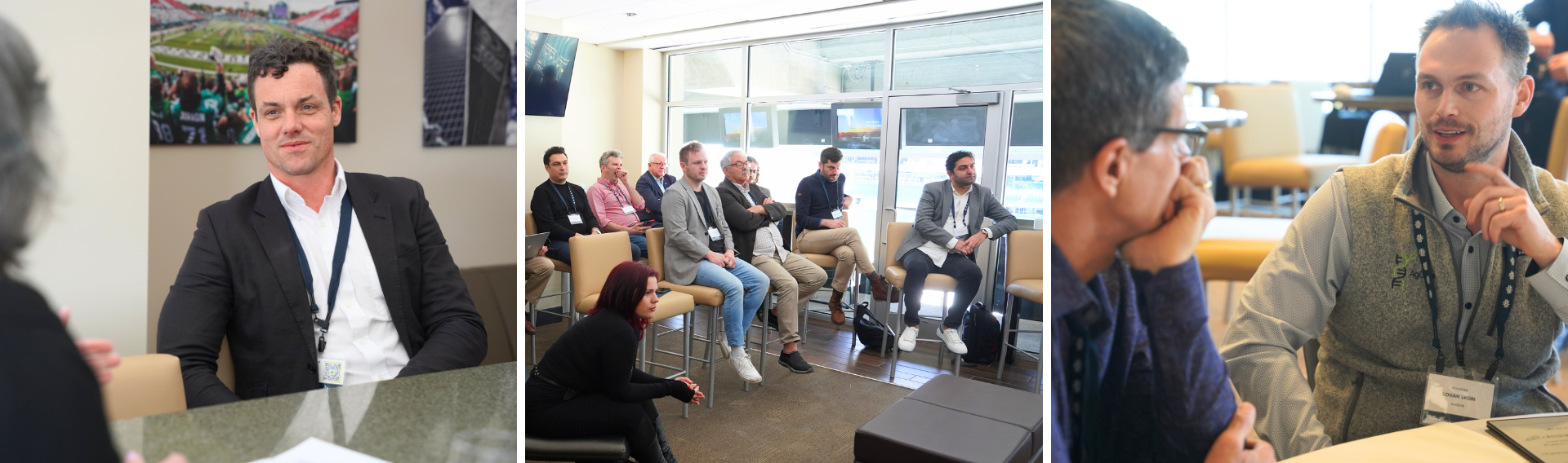 Mentorship sessions at Mosaic Stadium